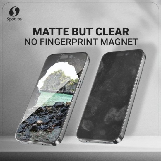 iPhone Series Tempered Glass Matte Clear